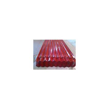 Prepainted galvanized steel corrugated roof panel / sheet insulated 836mm , 0.2 - 0.6mm