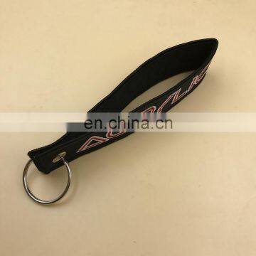 customized key chain, keychain embroidered key fob