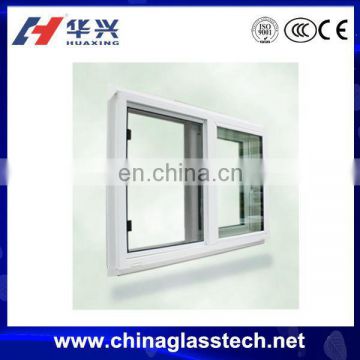 Double Glazed UPVC Frame Sliding Glass Reception Window