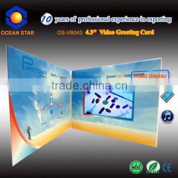 lcd video greeting card