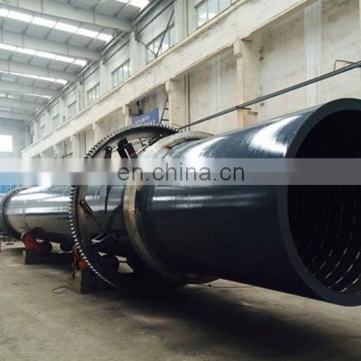 Wood sawdust rotary drum dryer for drying the wood pellet / rotary dryer