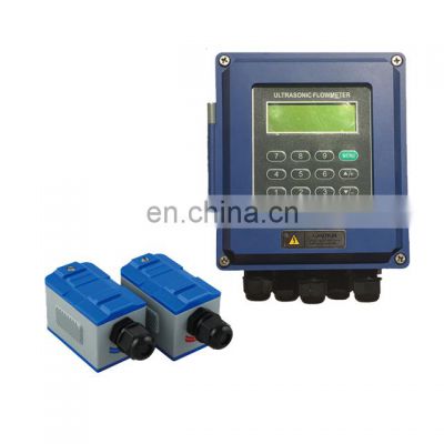 Taijia tuf-2000b Digital Water Flowmeter Clamp on Ultrasonic Flow Meter RS485 DC24V< 24A ( AC 220V ) MODBUS