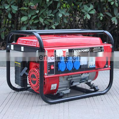 Bison China Factory Direct Sale Silent Mini Portable Gasoline Generator 8Kw