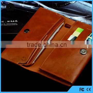 universal wallet pu leather case for general smartphones wholesale in stock