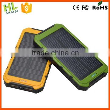 10000mah solar mobile charger cover solar