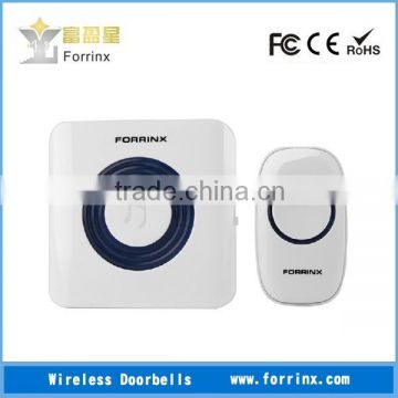 FORRINX wireless flashing doorbell for the deaf,the receiver will flash after push button pressed