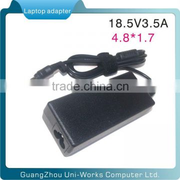 18.5V3.5A 4.8*1.7mm laptop AC adapter