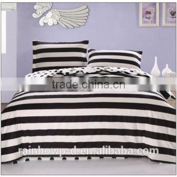 china supplier 50%polyester50%cotton pigment printed bedding set/bed sheet