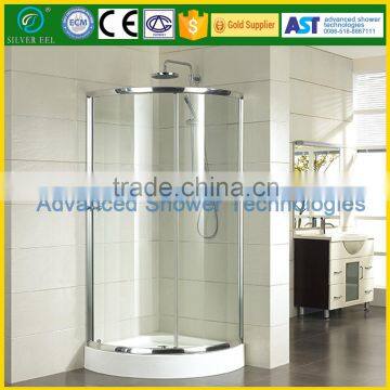 Bathroom corner shower cabin with frame sliding door price