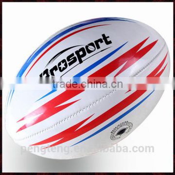 official size 6 machine stitched custom rugby ball