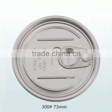 Aluminum 300# 73mm Easy Peel Off Lid For Can