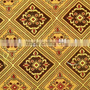 Afghanistan Polyester&Cotton Jacquard Diamond Design Fabric J6369B
