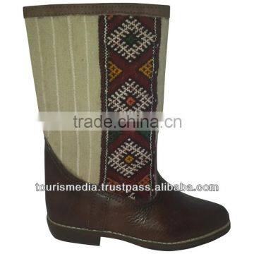 Handmade moroccan kilim boot size 37 n7 Wholesale