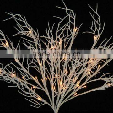 40L branch light with colour glitter