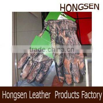 HS593 Men's Camoskinz Insulated II Gloves with Thinsulate Insulation Camouflage Insulated Hunting Gloves