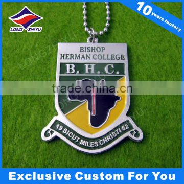 B.H.C college Student ID Tags High End Enamel Africa Name Tags Dog Tags