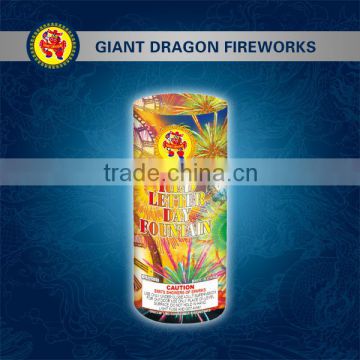 professional workmanship fireworks firecrackers red letter day fountain