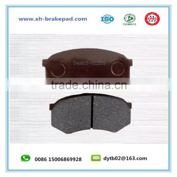 semi metal auto brake pad 04465-yzz55/HE21-33-28ZB used for toyota/ mazda