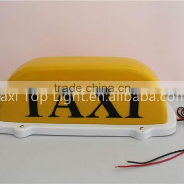Car Top Magnetic Taxi Yellow Light