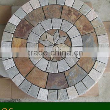 tile floor medallions round floor mosaic medallion