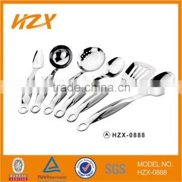 7pcs hollow handle stainless steel kitchen tool