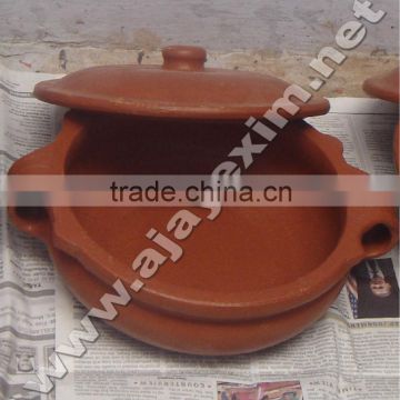 Clay Cooking Pot with Lid