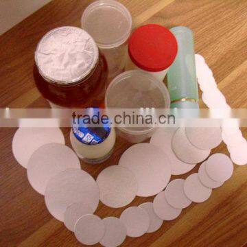 Aluminum high density foam seal liner for glass bottle material