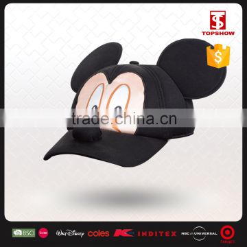 Latest Style of Mickey Cap/ Polyester Embroidery Child Hat