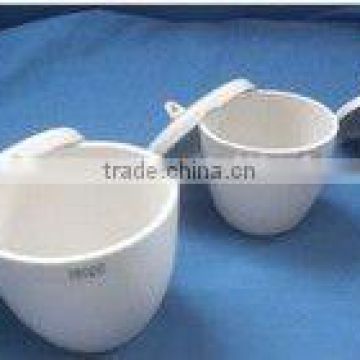 porcelain crucible/Pyrex glasswares porcelain crucibles for lab