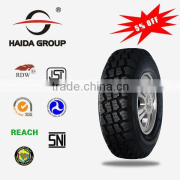 Chinese top quality pcr radial car tires HD818 31x10.5R15