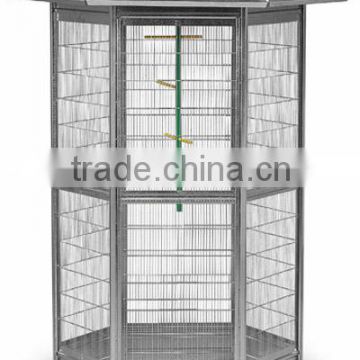 Bird cage 8 sides galvanised. Model Natalia