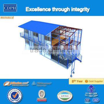 Made In China low cost prefab kits steel structure worker accomodation