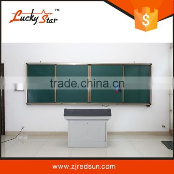 High Quality wall Hang flexible Sliding magnetic Writing Whiteboard For Clssroom Wall