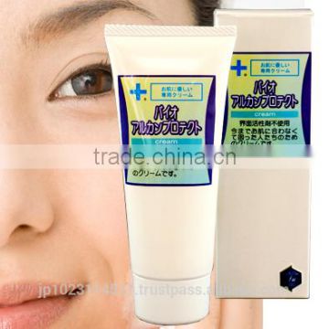 non animal derived cream "Bio Alkane Protect" made in Japan