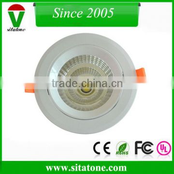 adjustable 4 inches 7w 10w cob led downlight