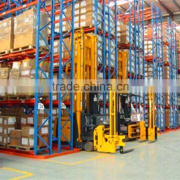 High density narrow aisle pallet racking made in China