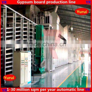 1-30 million china factory automatic paper surface gypsum board production line