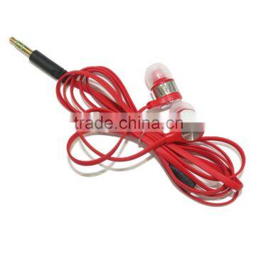 1.2m 3.5mm Stereo Earphone In-ear Earphone 4-color