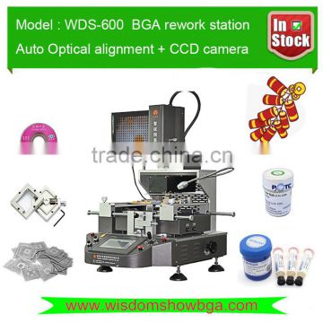 2016 Latest Mobile Phone BGA Rework Station WDS-600 with Optical Alignment and Automatic BGA Remove Mounting Soldering