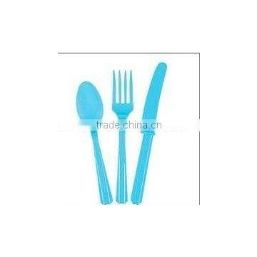 Blue Cutlery Set 24ct, party tableware supplies pack of 8