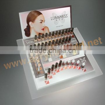 countertop standing crylic makeup display stand