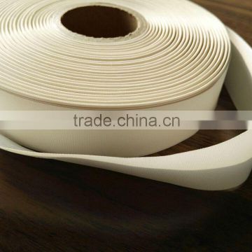 Intermingled polyester plain woven satin ribbon for high quality label