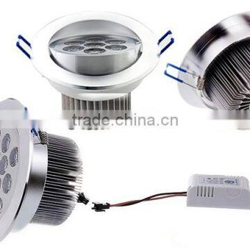 High lumens Indoor ceiling CE&RoHs 12w dimmable led down light