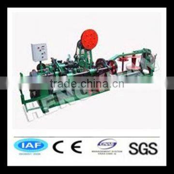 Reliable barbed wire machine