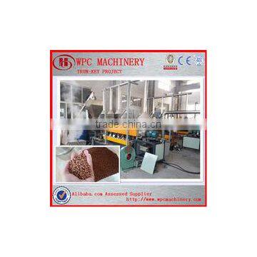 wpc pelletizing machinery