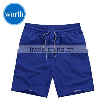 Men Shorts Beach Swim Trunks Bathing Suits Solid Beach Shorts with Pockets