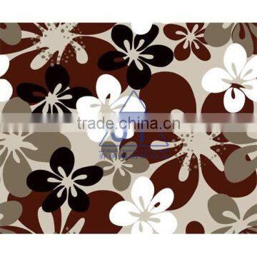 nylon/spandex swimwear , swim dress fabric with women's flower design