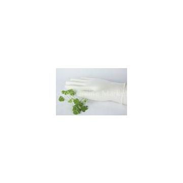 Custom Green stretchable Rubber Latex Glove / disposable rubber gloves