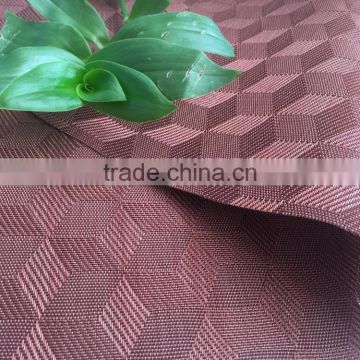 Plain Style and Woven Technics pvc coated polyester fabric pvc coated mesh light gold bead net cloth