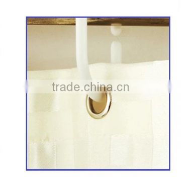 100% Polyester waterproof hotel shower curtain